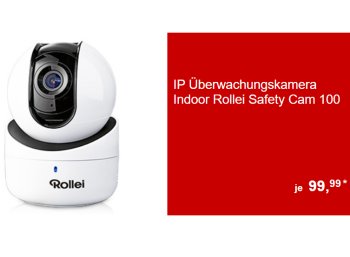 Aldi-Süd: "Rollei SafetyCam 100" mit Full HD für 99,99 Euro ab 13. November