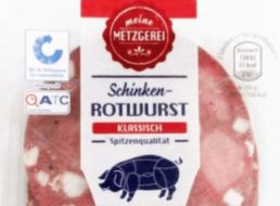 Listerien-Alarm: Aldi ruft Schinken-Rotwurst zurück