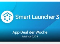 App-Deal: Smartlauncher Pro 3 für zehn Cent bei Google Play