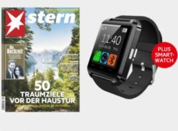 Stern: Miniabo mit 7 Heften plus Smartwatch für 23,90 Euro