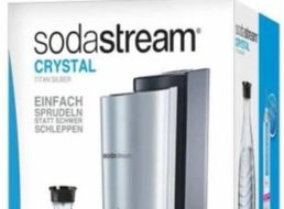 Allyouneed: Sodastream Crystal mit Glaskaraffe für 89,90 Euro frei Haus