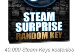 Gratis: 40.000 Steam-Keys bei Chip für Gamer geschenkt