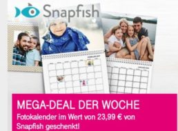 Telekom-Megadeal: Fotokalender für 4,99 Euro frei Haus