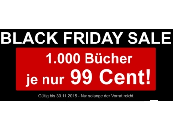 1000 Bücher für je 99 Cent sowie Fitnessbücher frei Haus