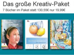 Terrashop: Kreativpaket mit sieben Büchern für 19,99 Euro frei Haus