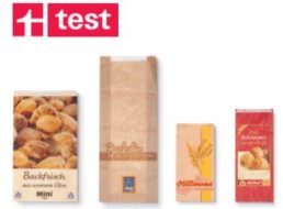 Stiftung Warentest: Bäckereitüten sind sichere Aufbewahrungsmittel