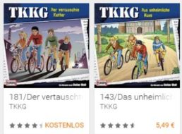 Gratis: TKKG 181 "Der vertauschte Koffer" bei Google zum Nulltarif