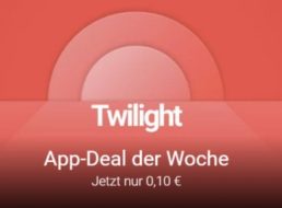 Einschlaf-App: "Twilight Pro" für zehn Cent zu haben