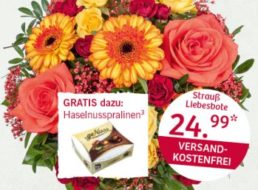 Valentinstag 2016: 20 Prozent Rabatt bei Lidl-Blumen bis Ende Januar