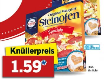 Lidl: Wagner-Pizza für 1,59 Euro, mit Freundschaftswochen kombinierbar