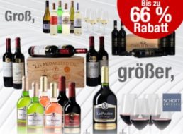 Weinvorteil: Roweinpakete in Holzkiste ab 35,99 Euro plus Versand