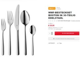 XXXL: WMF-Besteckset "Boston" für 59,90 Euro frei Haus