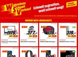 Mediamarkt: Sale mit Gratis-Versand, Artikel ab 1 Euro verfügbar