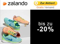 Zalando: Bis zu 20 Prozent Rabatt auf Laufartikel bis Sonntag